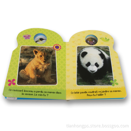 Custom Board Book, Special Shape, Children Book (OEM-EH313)